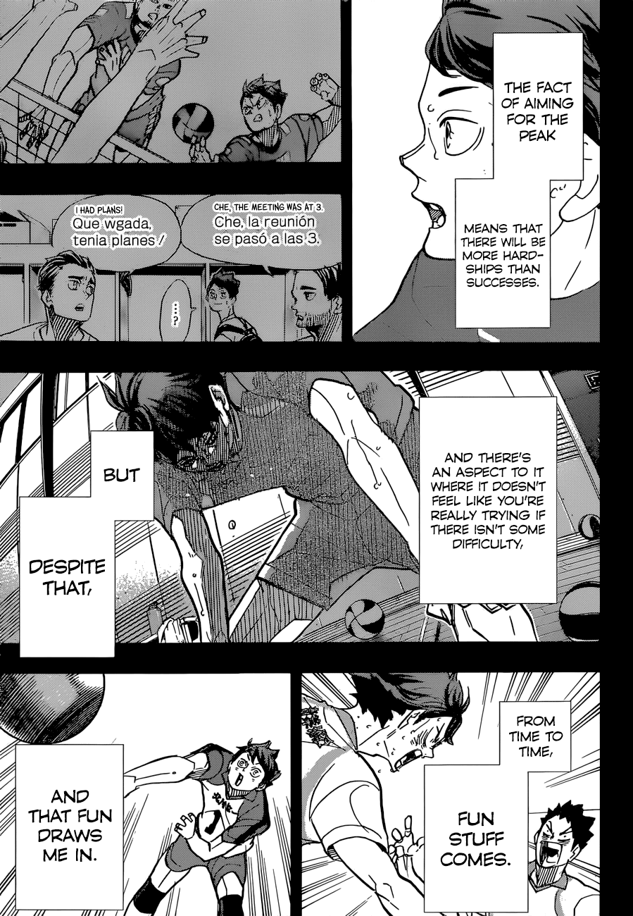 Haikyuu!!, Chapter 373 image 18